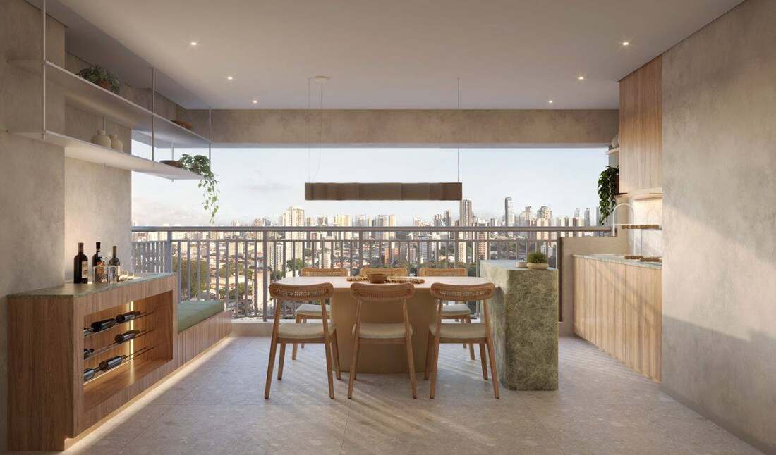 Terraço — Apto 83m²