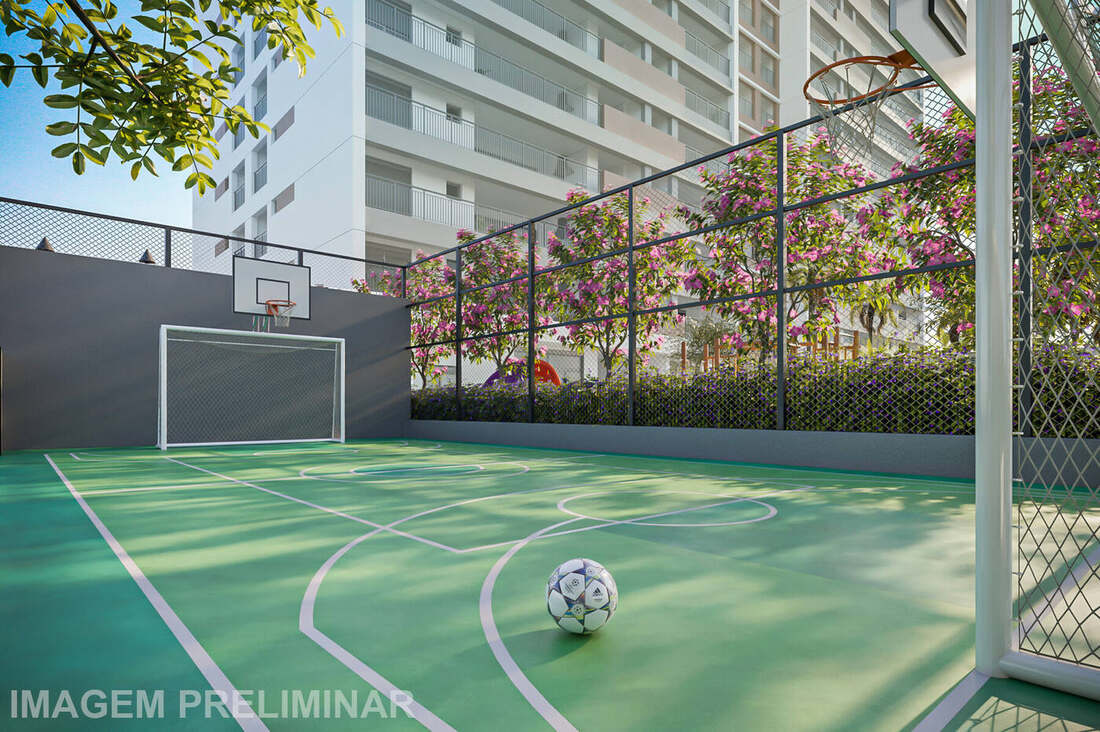 Quadra recreativa, Residences