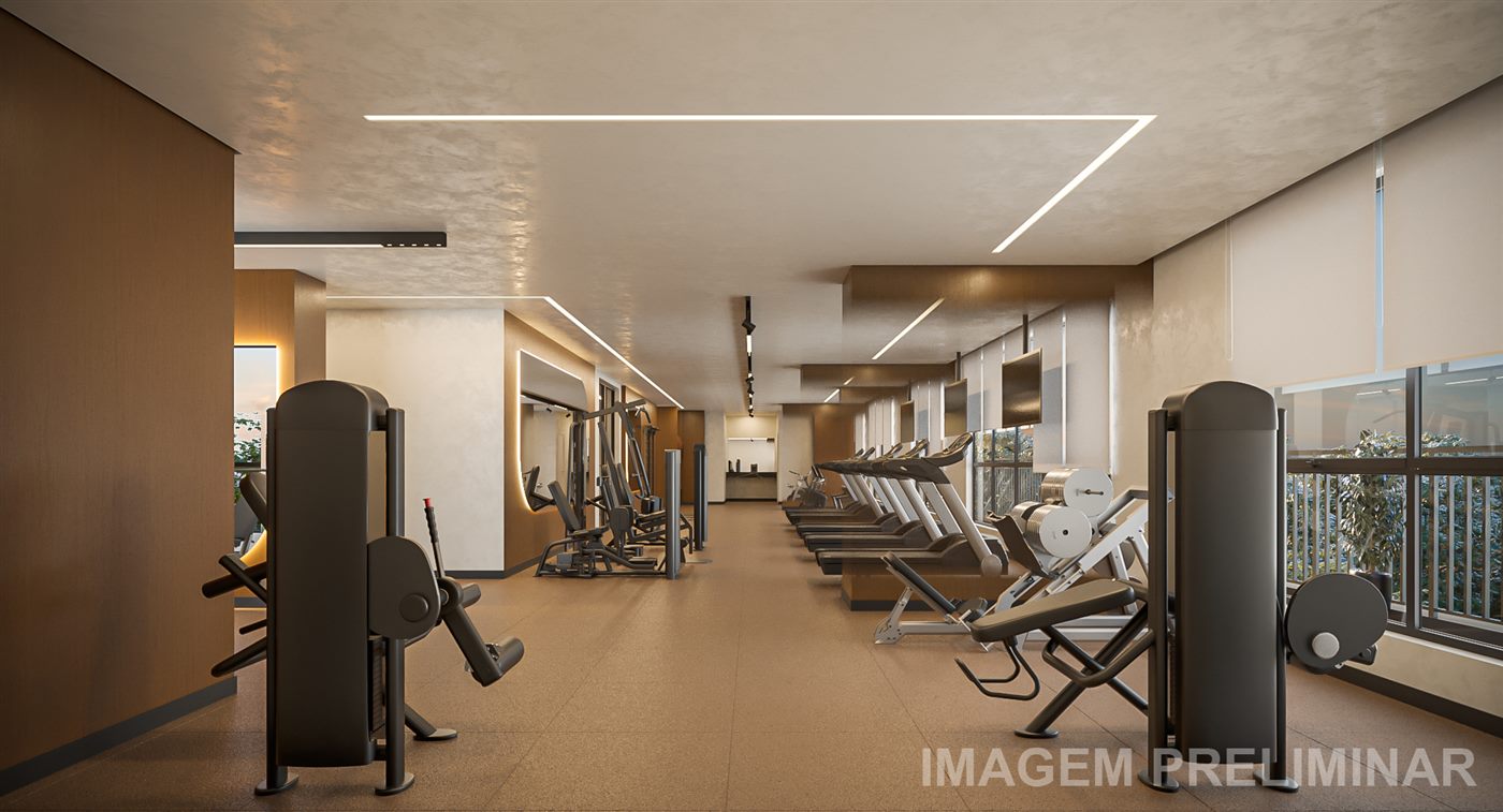 Fitness com 211m² do Bosque Diálogo Jardim Prudência