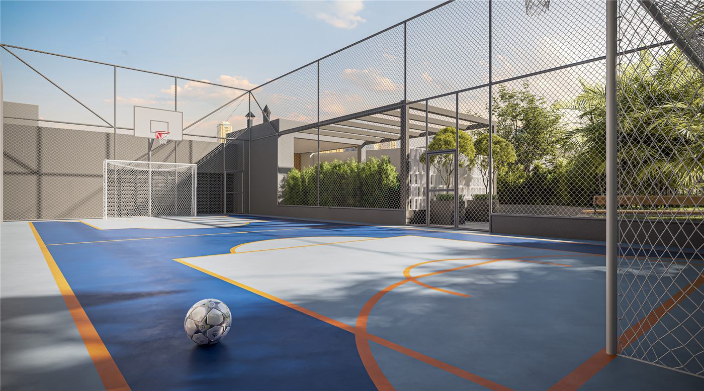 Quadra recreativa, Residences