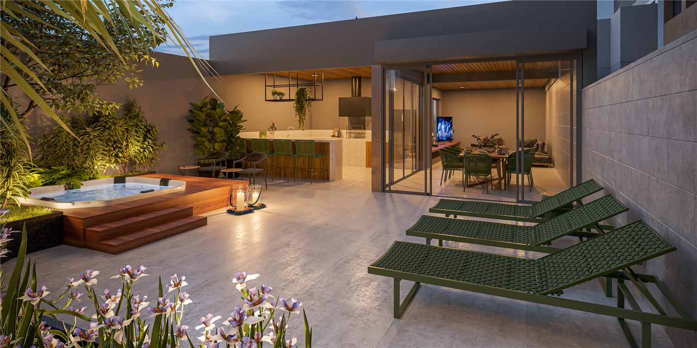 Casa de campo, Residences
