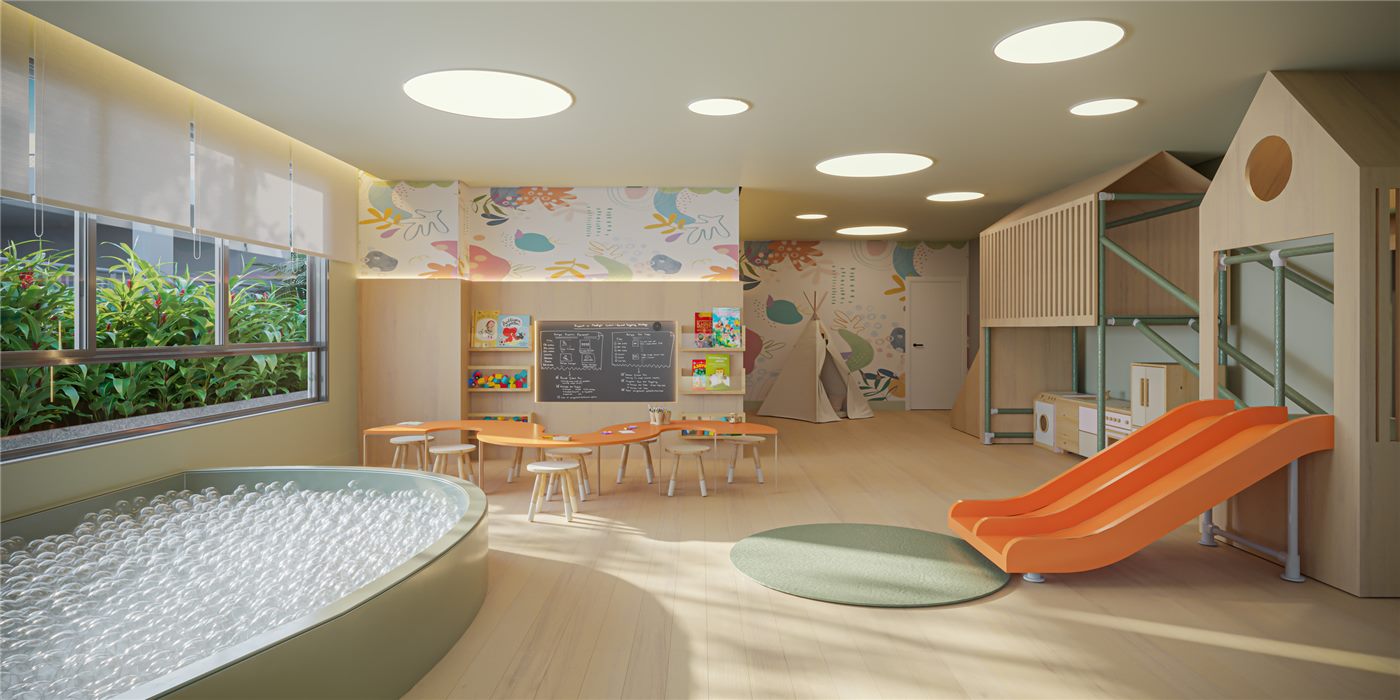 Brinquedoteca, Residences