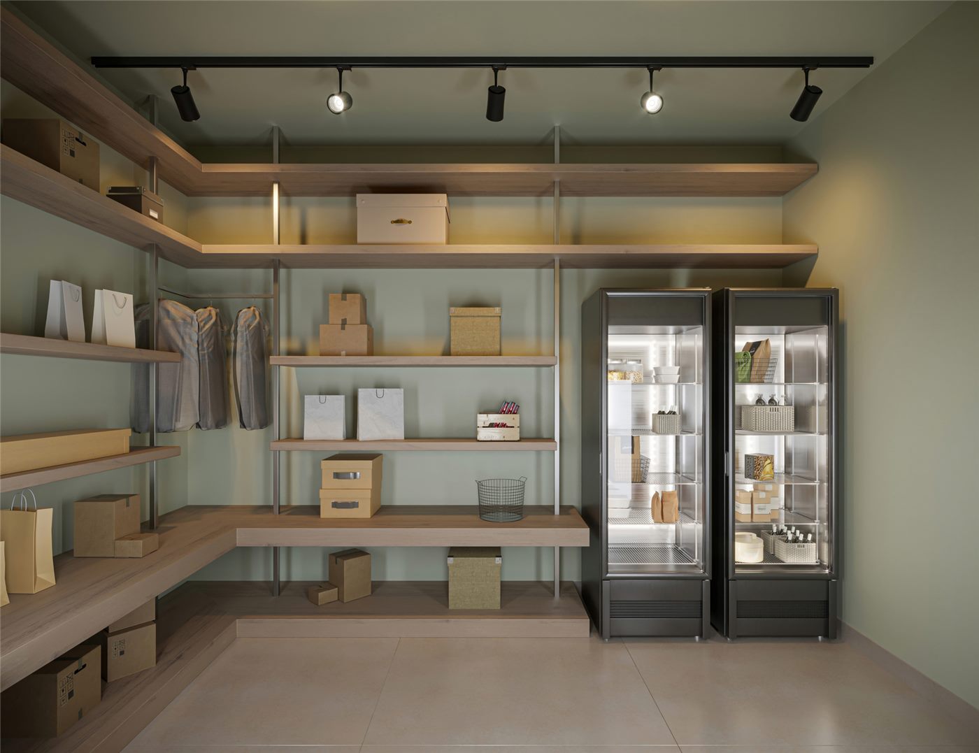 Espaço delivery, Residences