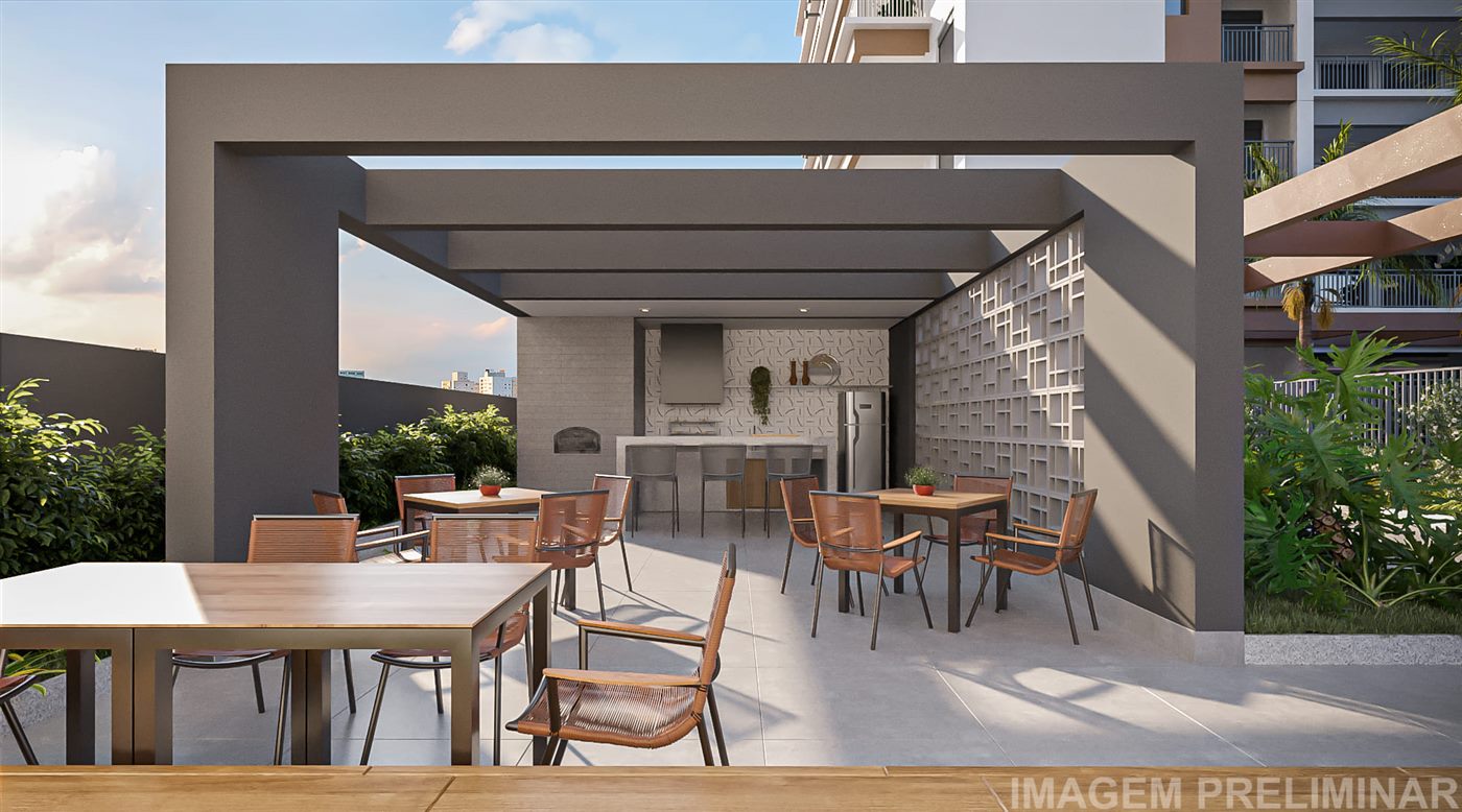 Churrasqueira com forno para pizza, Boulevard Diálogo Butantã Home
