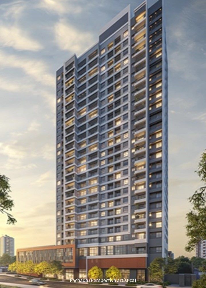 Fachada do Grand Club Home Spaces, Torre 3