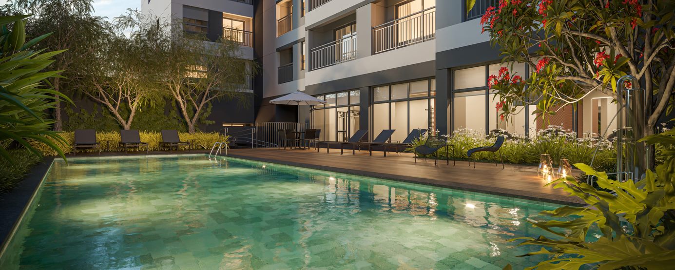 Piscina adulto do Grand Club Home Spaces