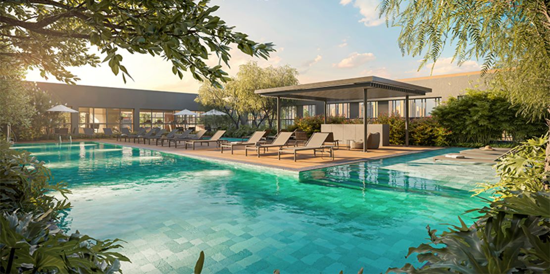 Piscina recreativa adulto e infantil, Grand High Residences