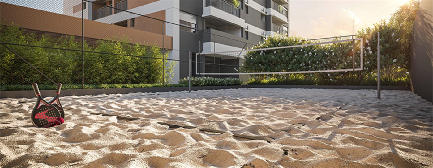 Quadra de beach tennis, Grand High Residences
