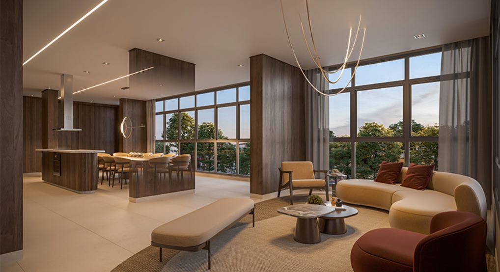 Espaço gourmet com 114m², Grand High Residences