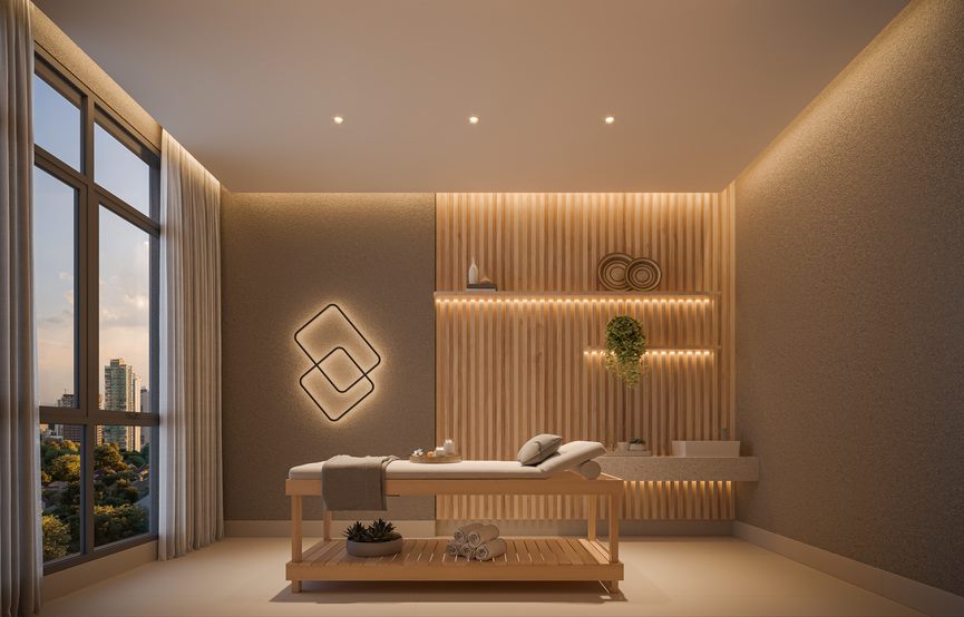 Sala de massagem, Grand High Residences
