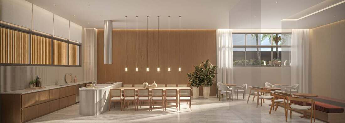Espaço gourmet, Residences