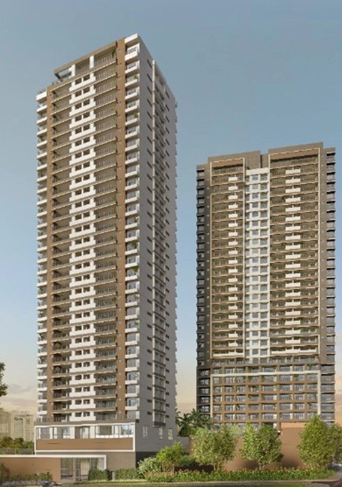 Fachada do Landmark Santa Cruz, Residences