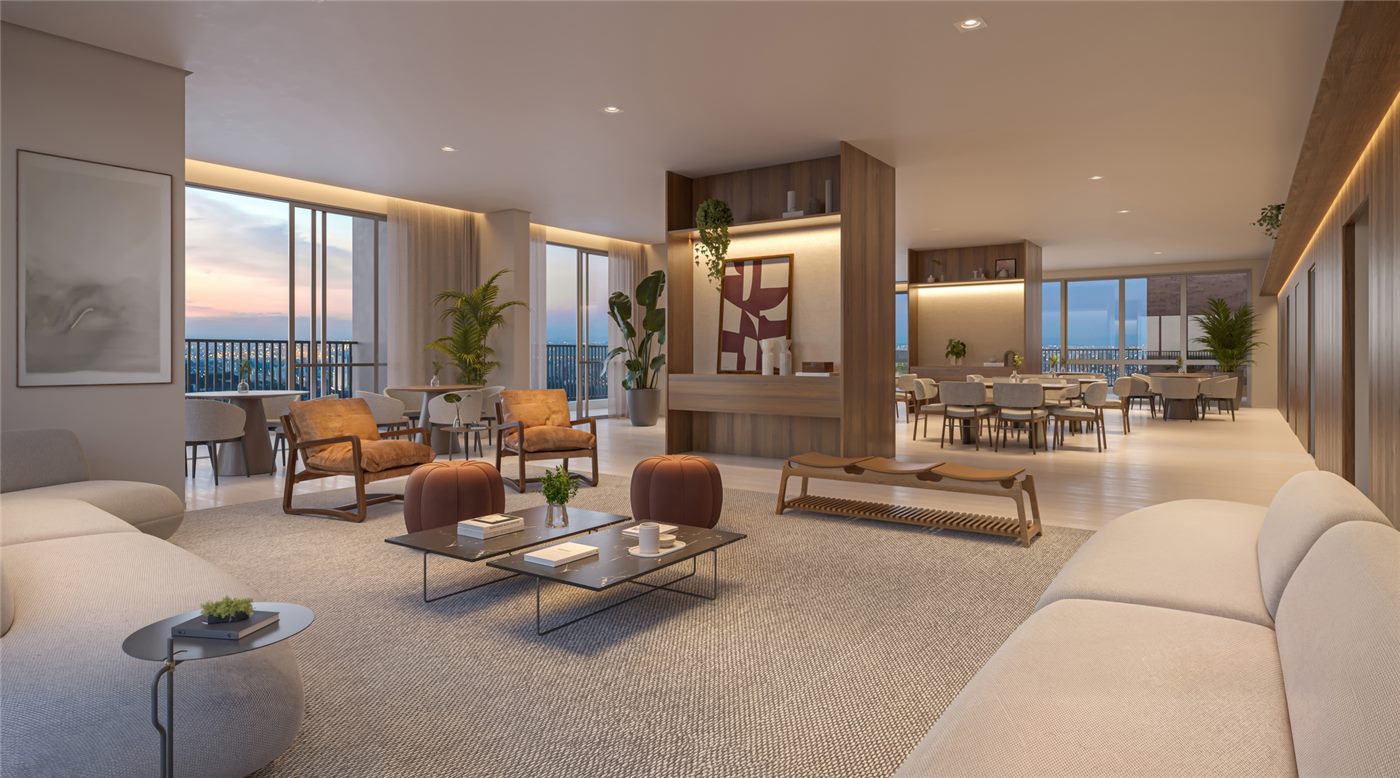 Salão de festas com 278m², Residences