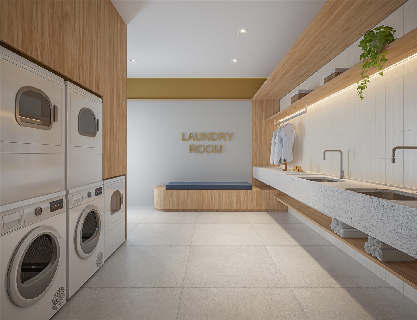 Lavanderia compartilhada, Smart Spaces