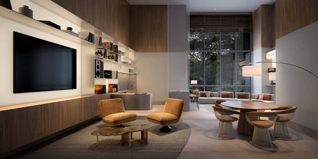 Listening Bar, Residences
