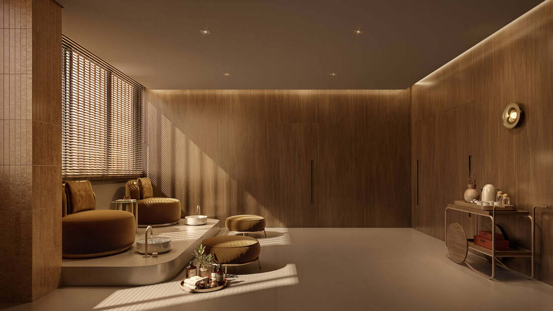 Spa by Amman, escalda pés, Residences