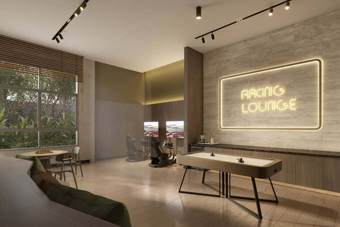 Racing lounge, Residences