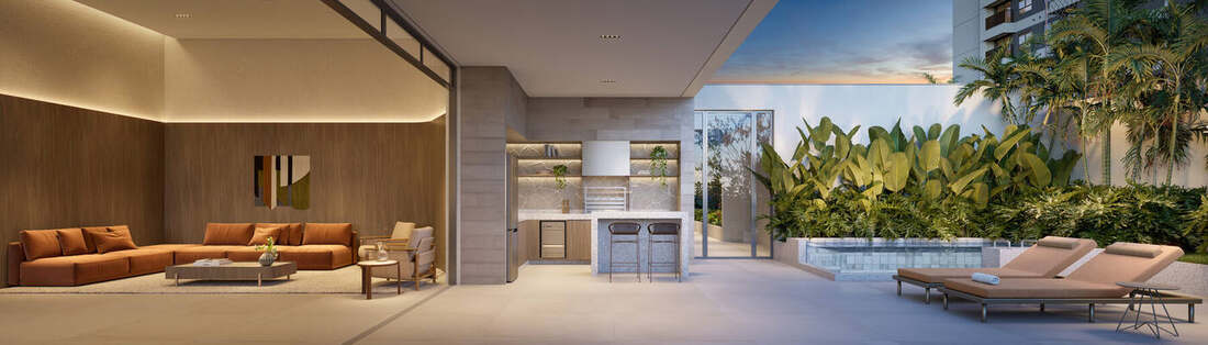 Casa de campo com churrasqueira e spa externo, Residences