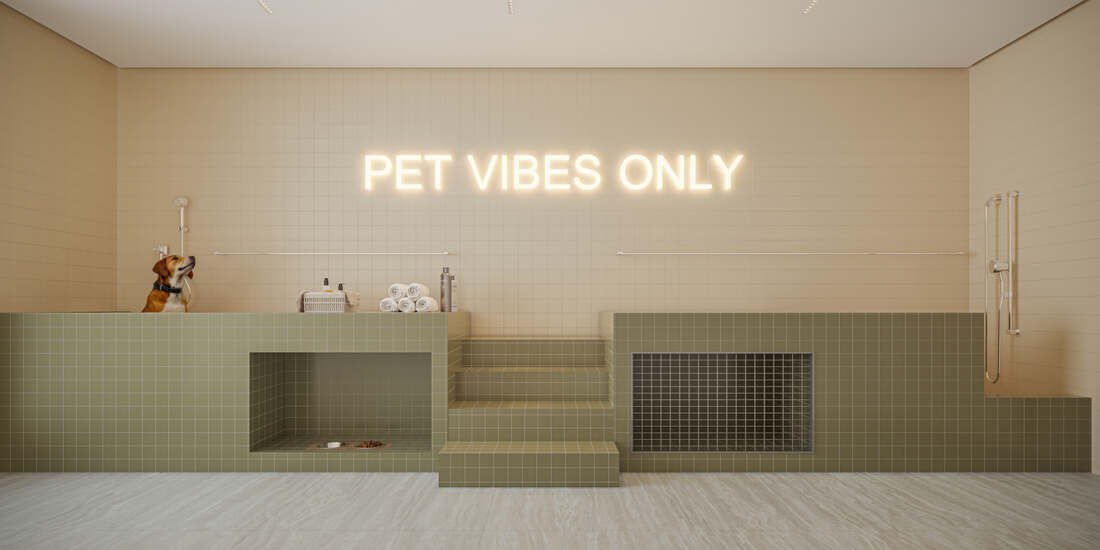 Dog wash, Moná Mooca Residences