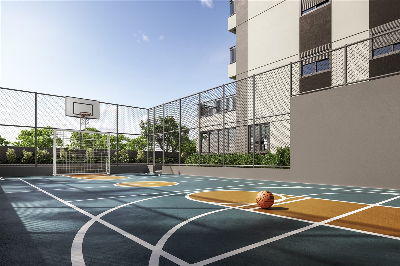Quadra recreativa
