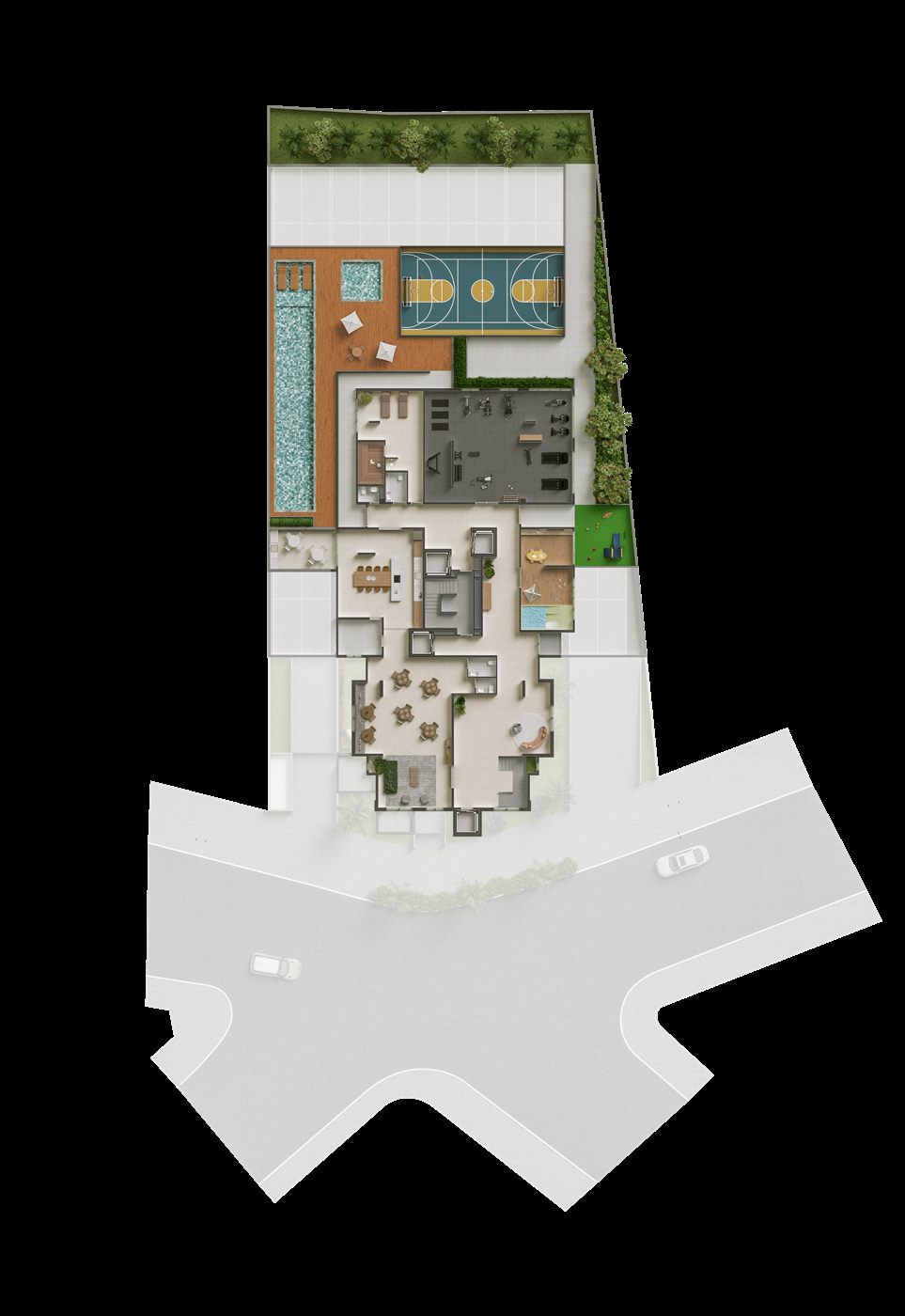 Implantação — Térreo