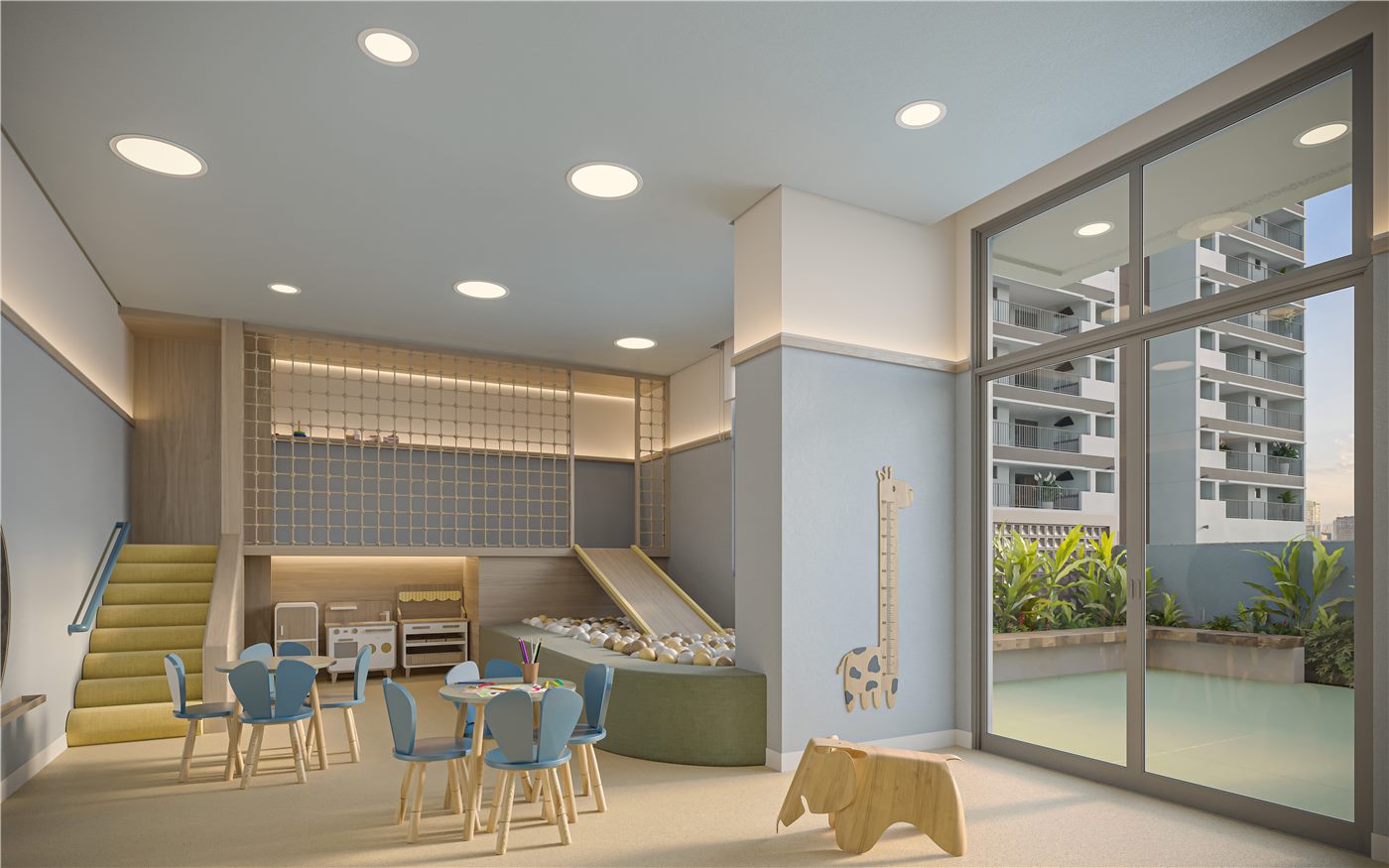 Brinquedoteca, Home Spaces
