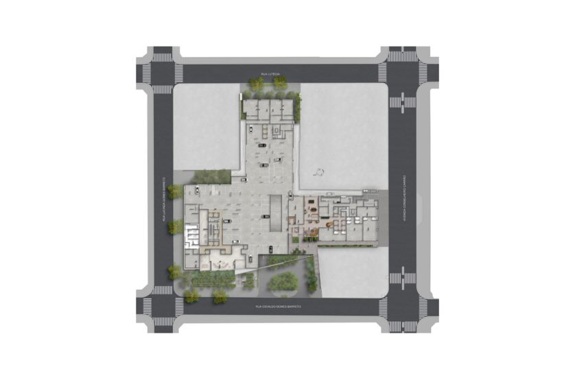 Implantação — 1º Pavimento, Orbya Vila Carrão