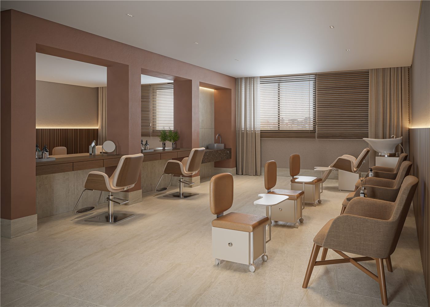 Beauty Space, Residences