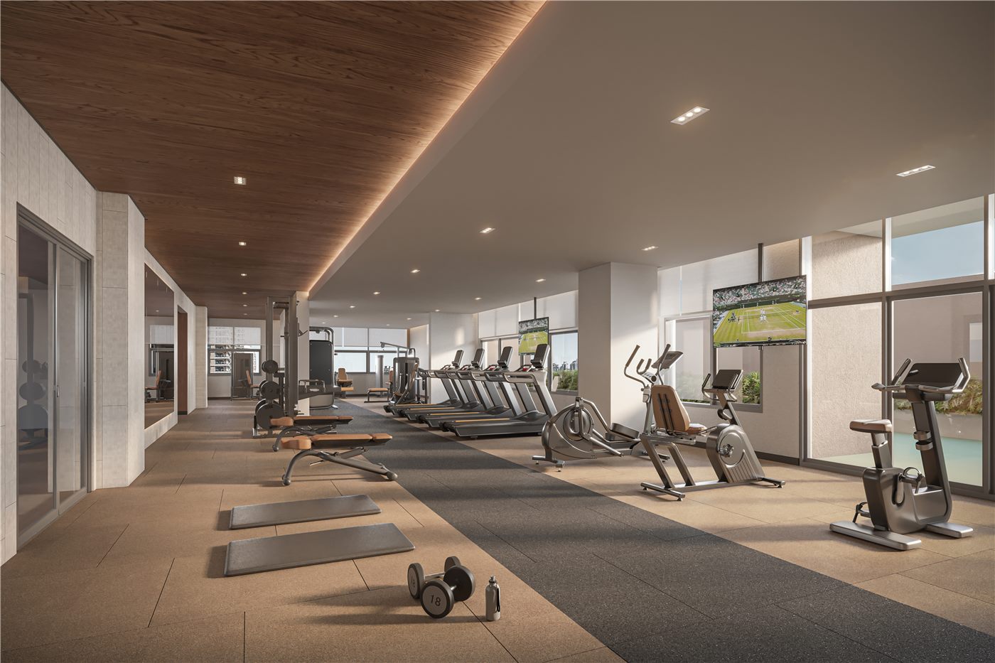 Fitness, Residences