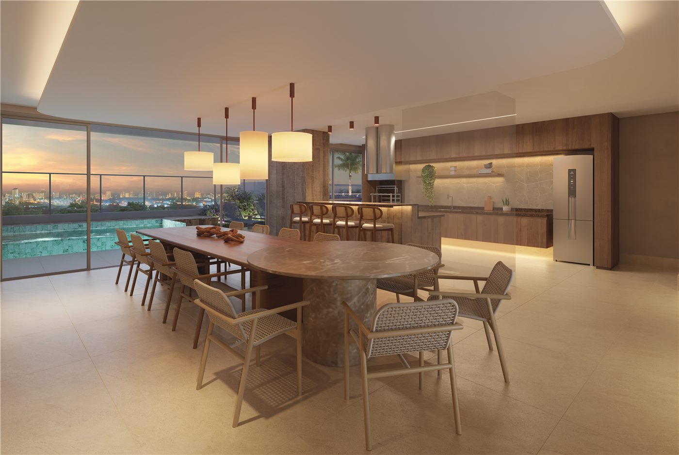 Casa de campo, Residences