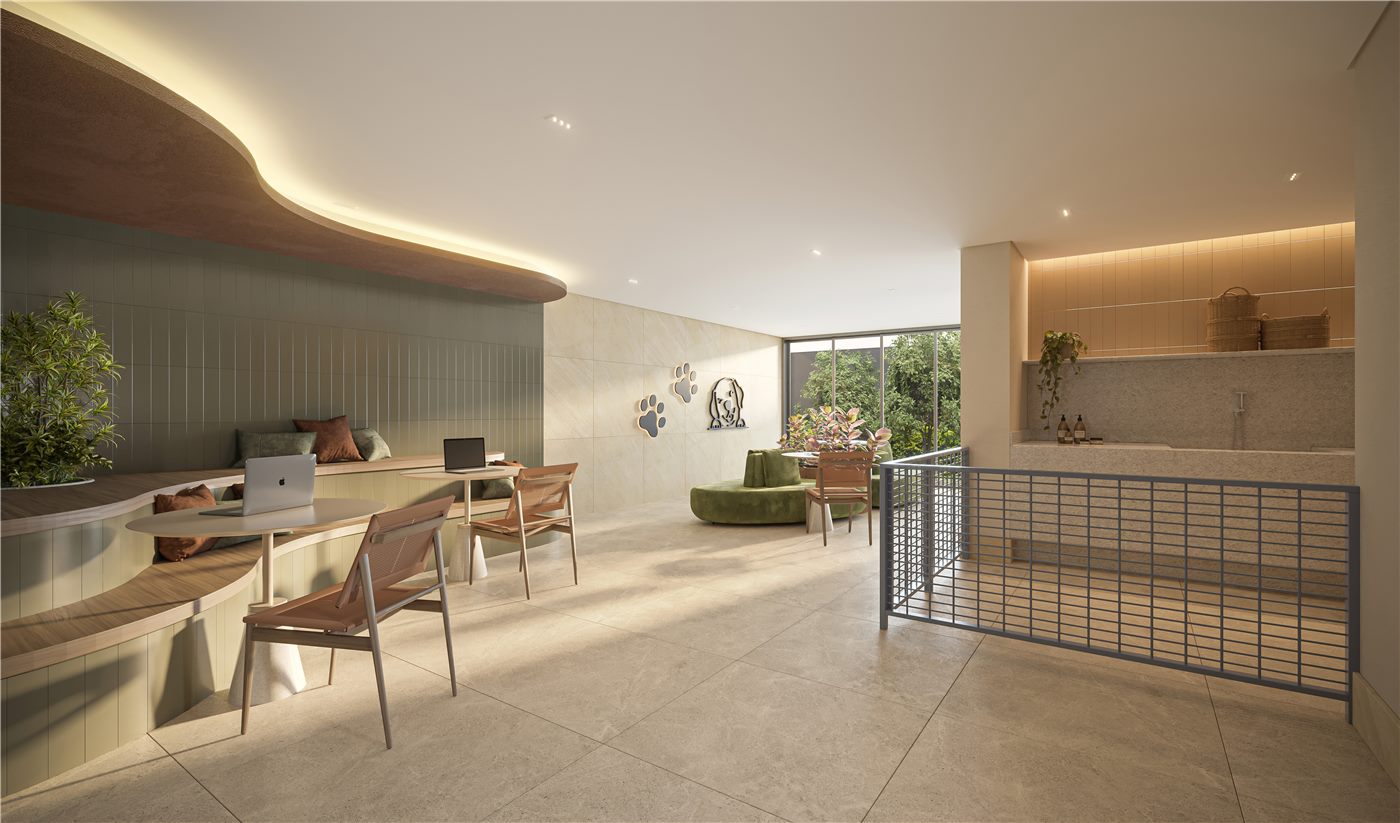 Dog Wash, Residences