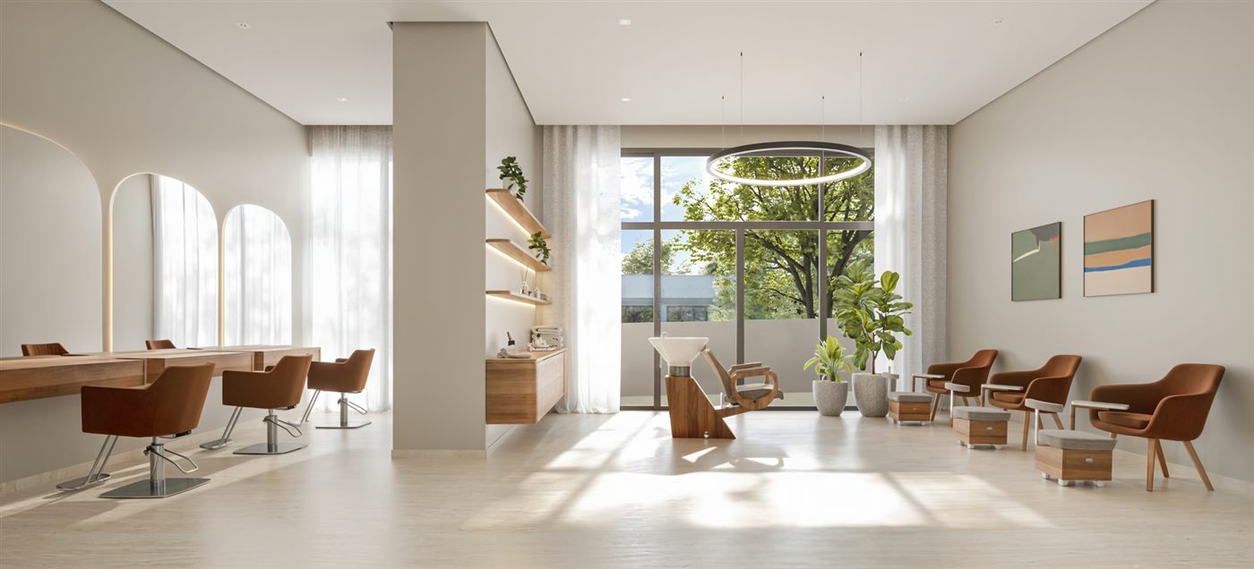 Beauty space com terraço, Parque Diálogo Vila Ema Residences
