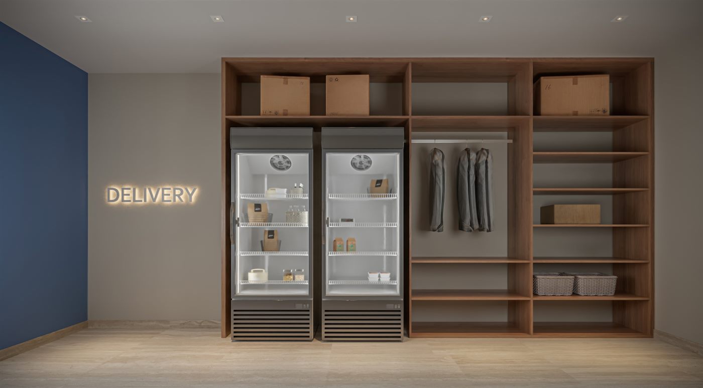 Espaço delivery, Parque Diálogo Vila Ema Residences