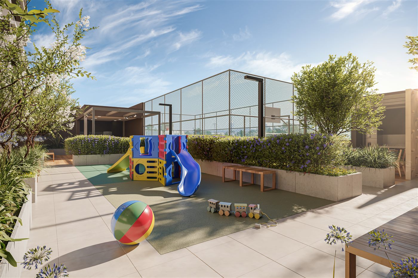 Playground, Residences