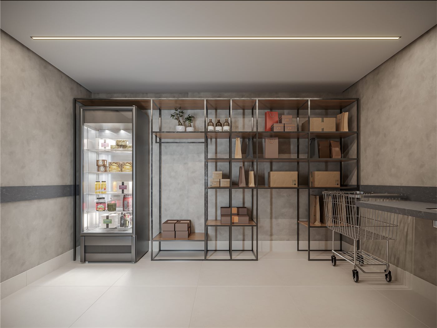 Espaço delivery, Residences