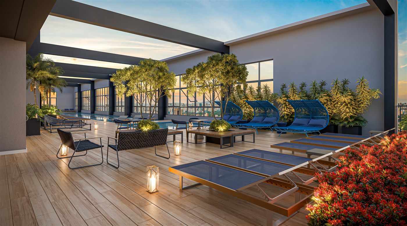 Lounge, 32º pavimento, The Grand Padre Adelino
