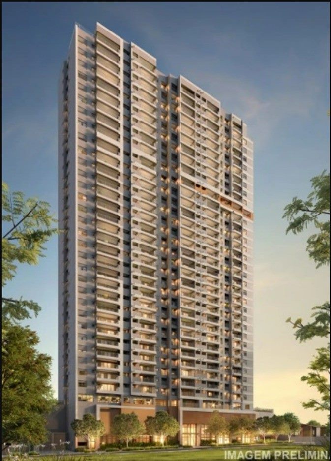 Fachada do Vértice Butantã by Diálogo, Residences