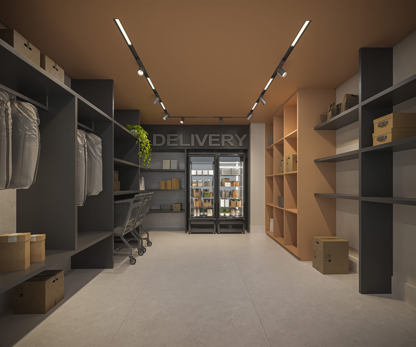 Espaço delivery, Residences