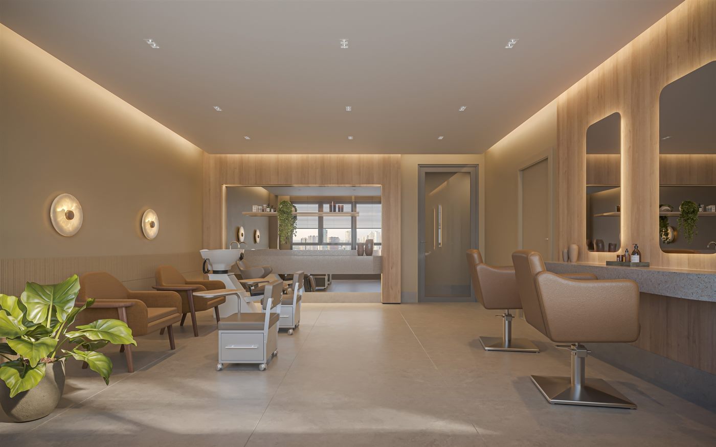 Beauty Space, Residences