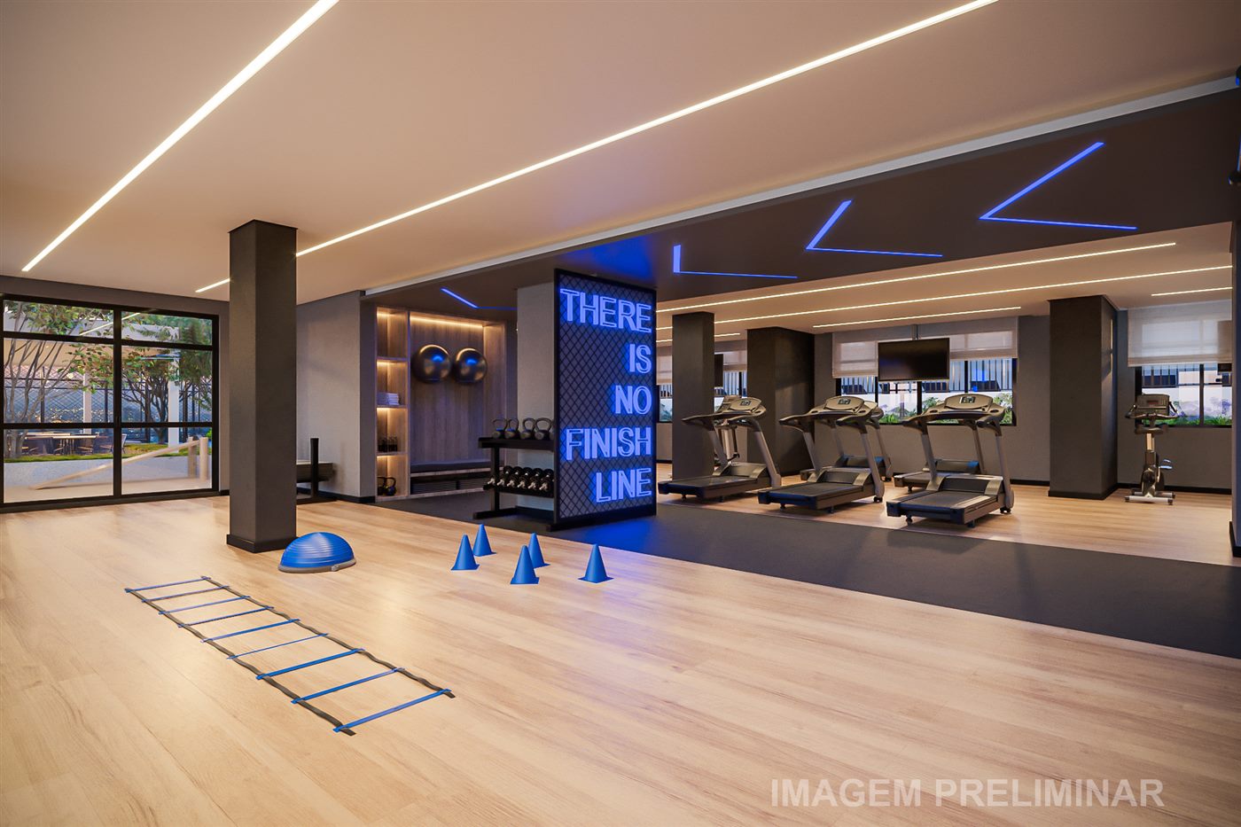 Fitness do Vitrine Tatuapé Condomínio Clube